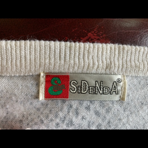 Black & white phyton print top Long sleeves L - XL - Picture 4 of 5